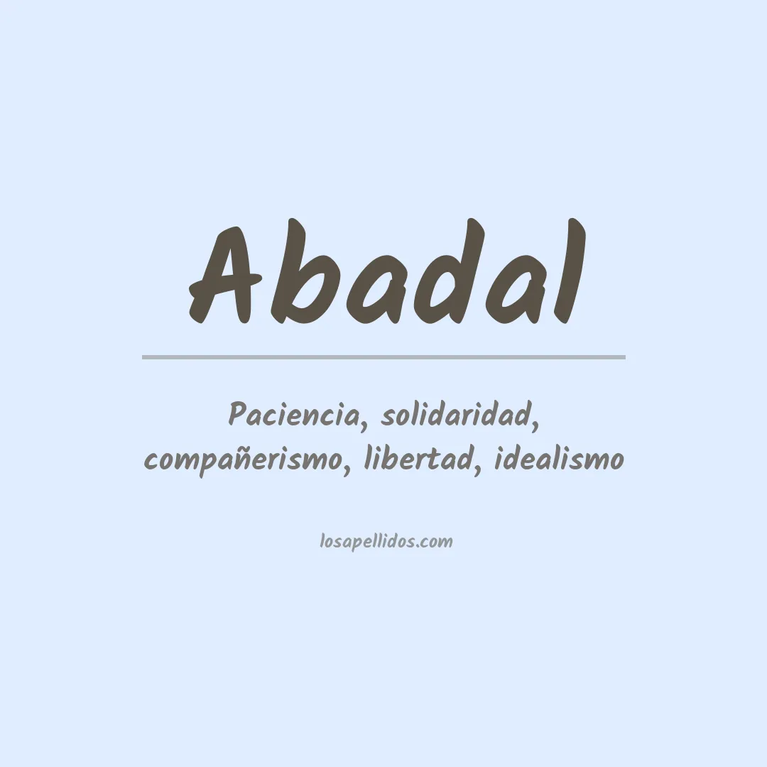 Apellido Abadal