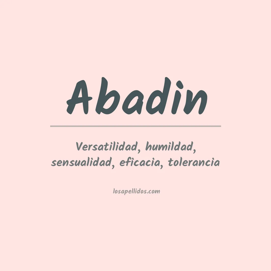 Apellido Abadin