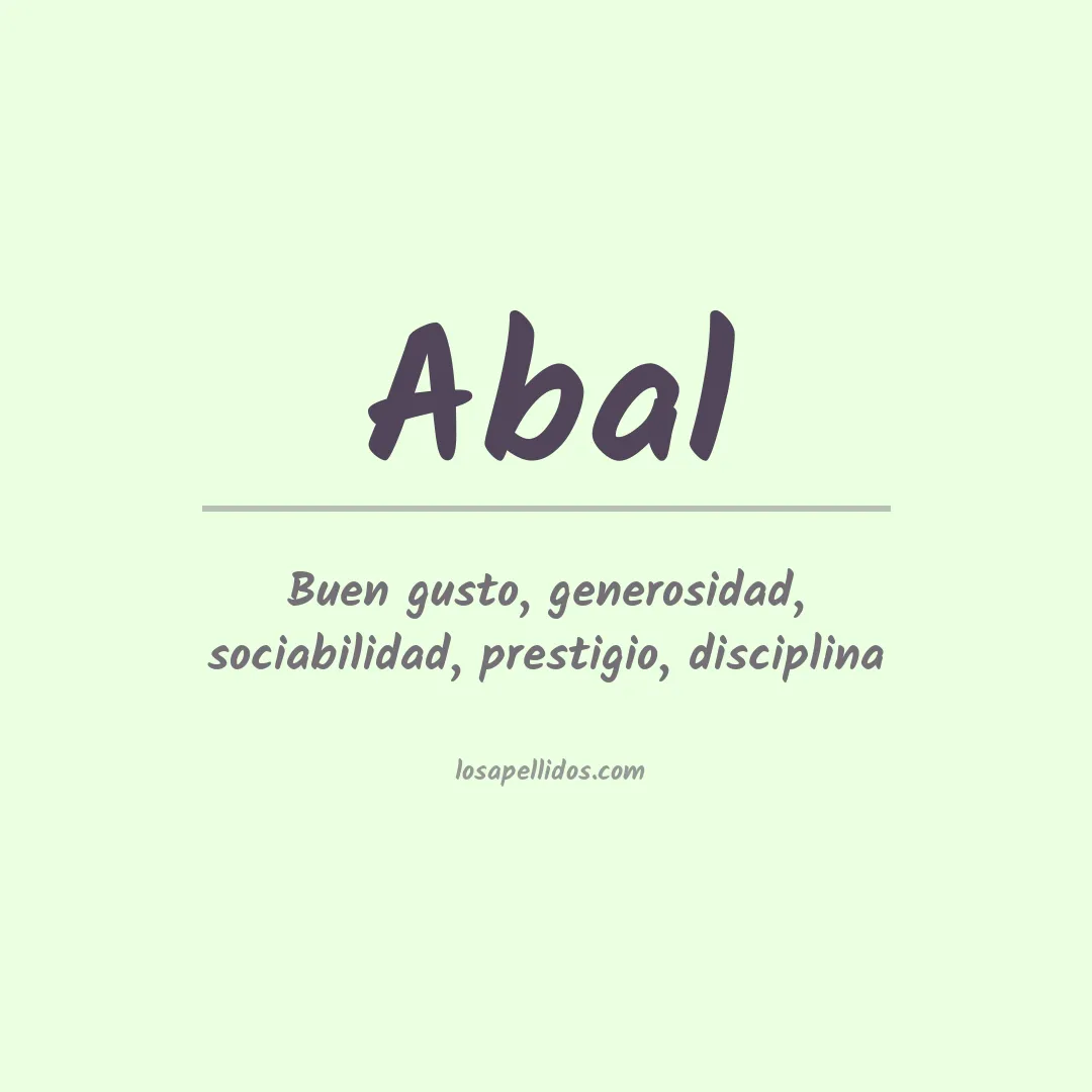Apellido Abal