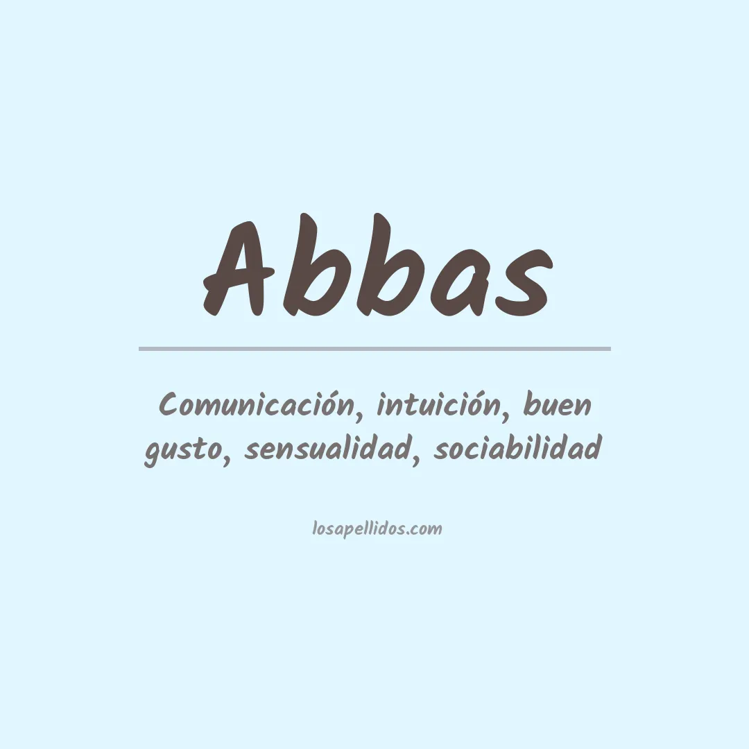 Apellido Abbas
