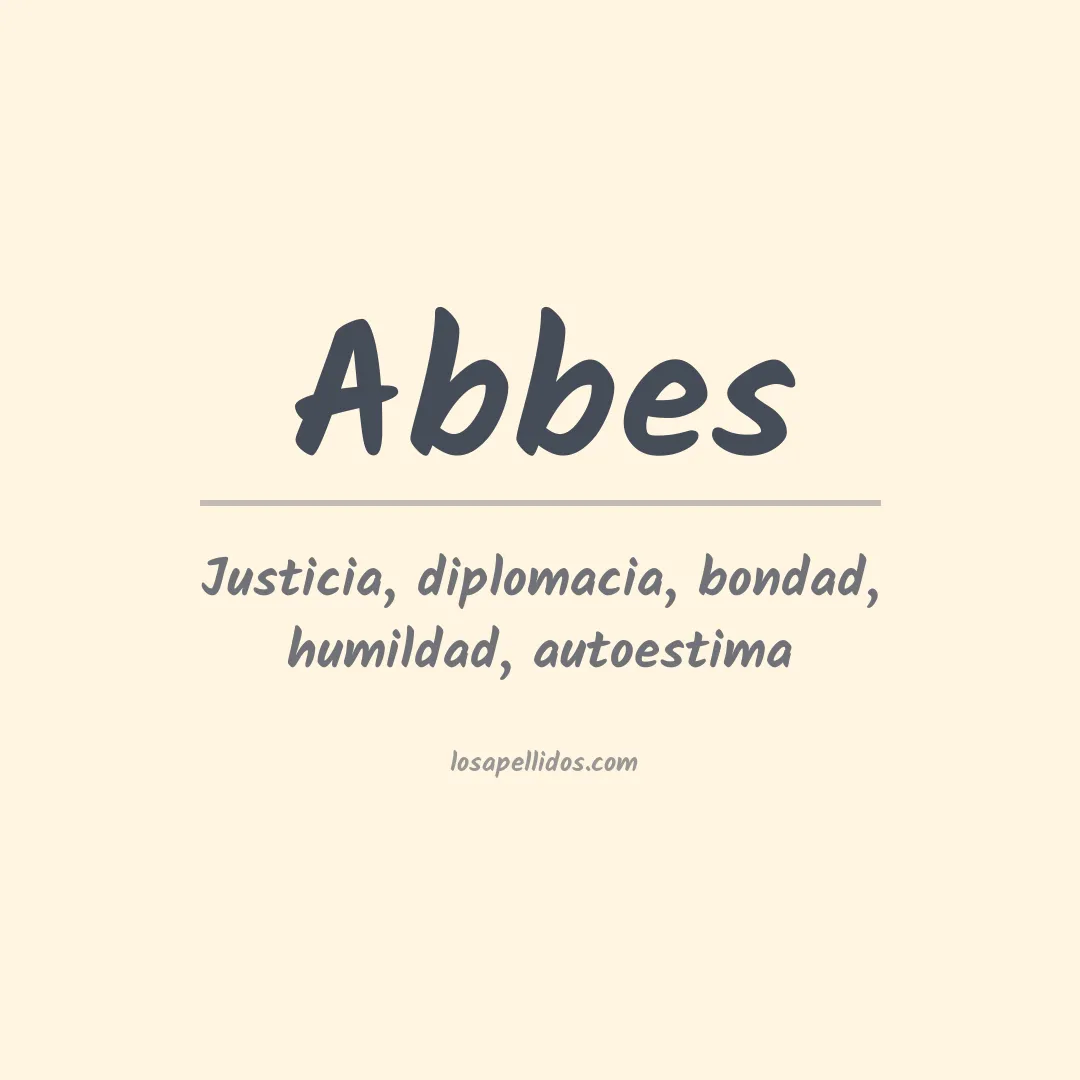 Apellido Abbes
