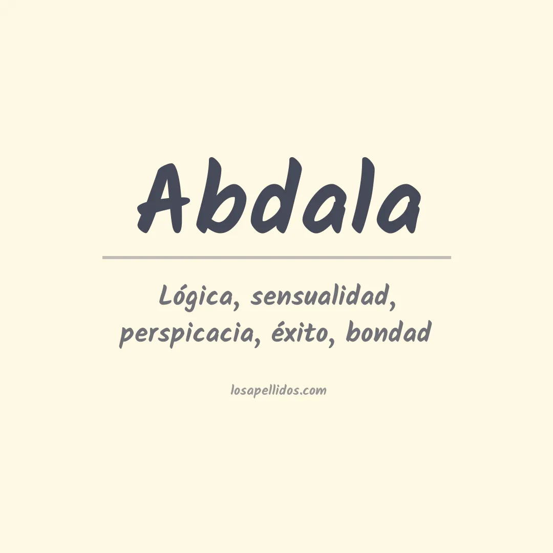 Apellido Abdala