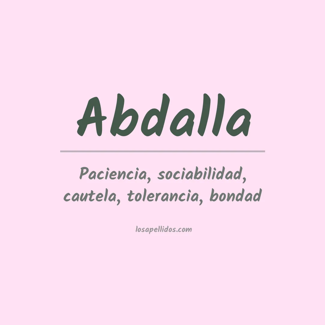 Apellido Abdalla