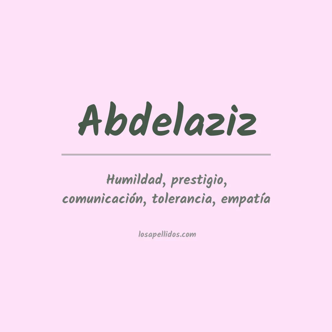 Apellido Abdelaziz