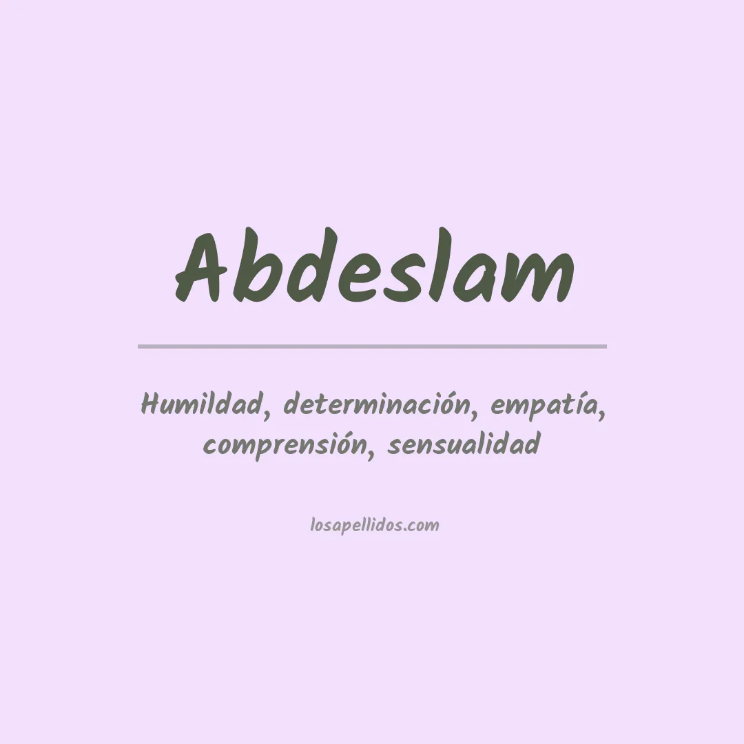 Apellido Abdeslam
