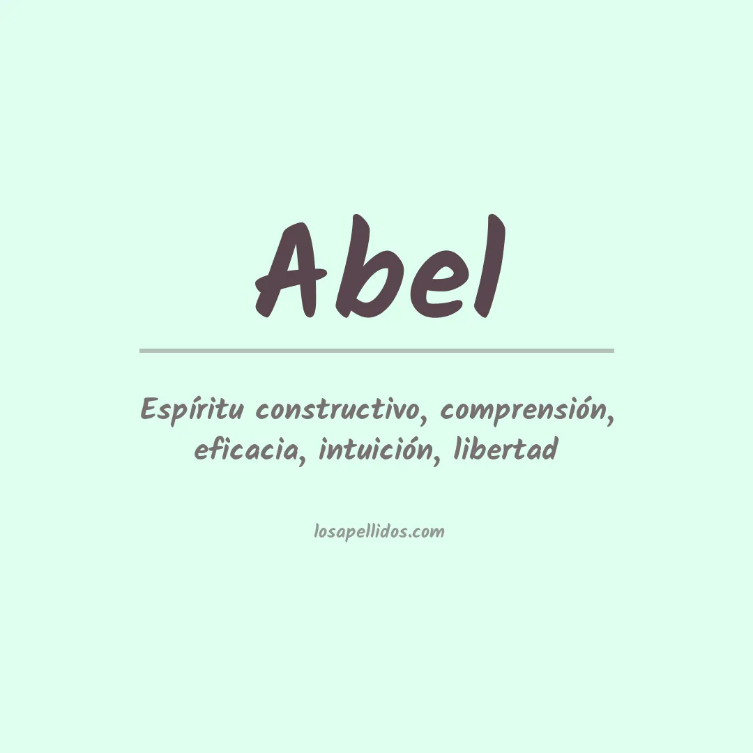 Apellido Abel