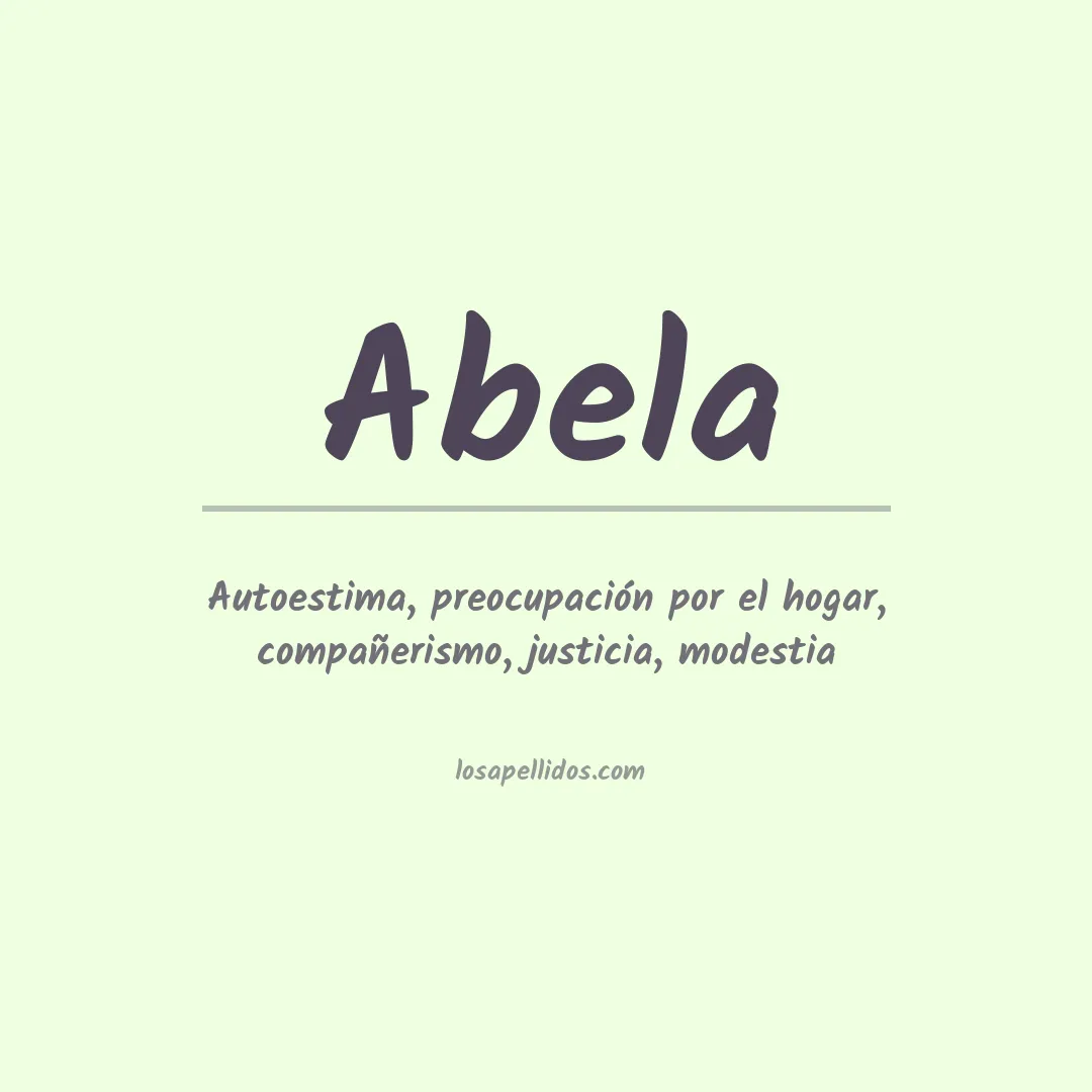 Apellido Abela