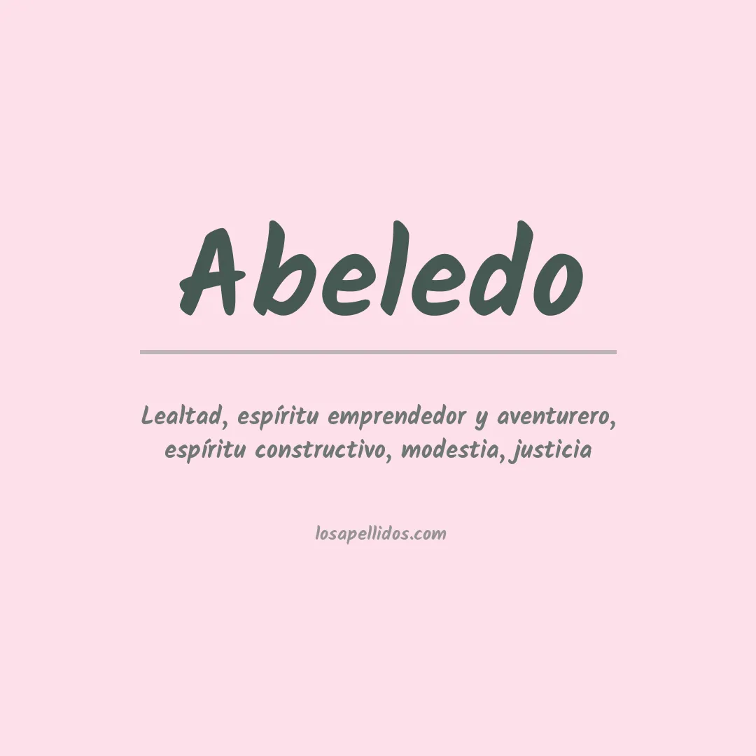 Apellido Abeledo