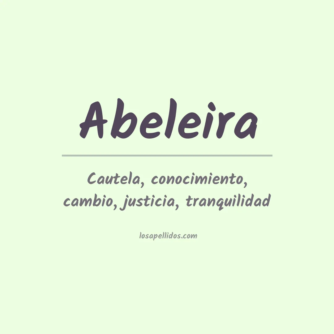 Apellido Abeleira