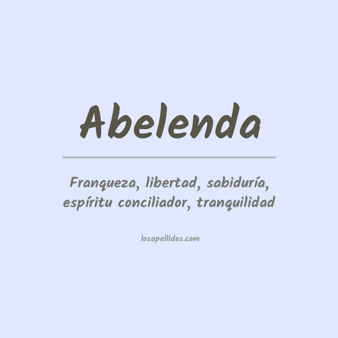 Apellido Abelenda
