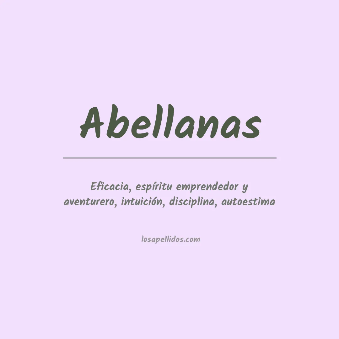 Apellido Abellanas