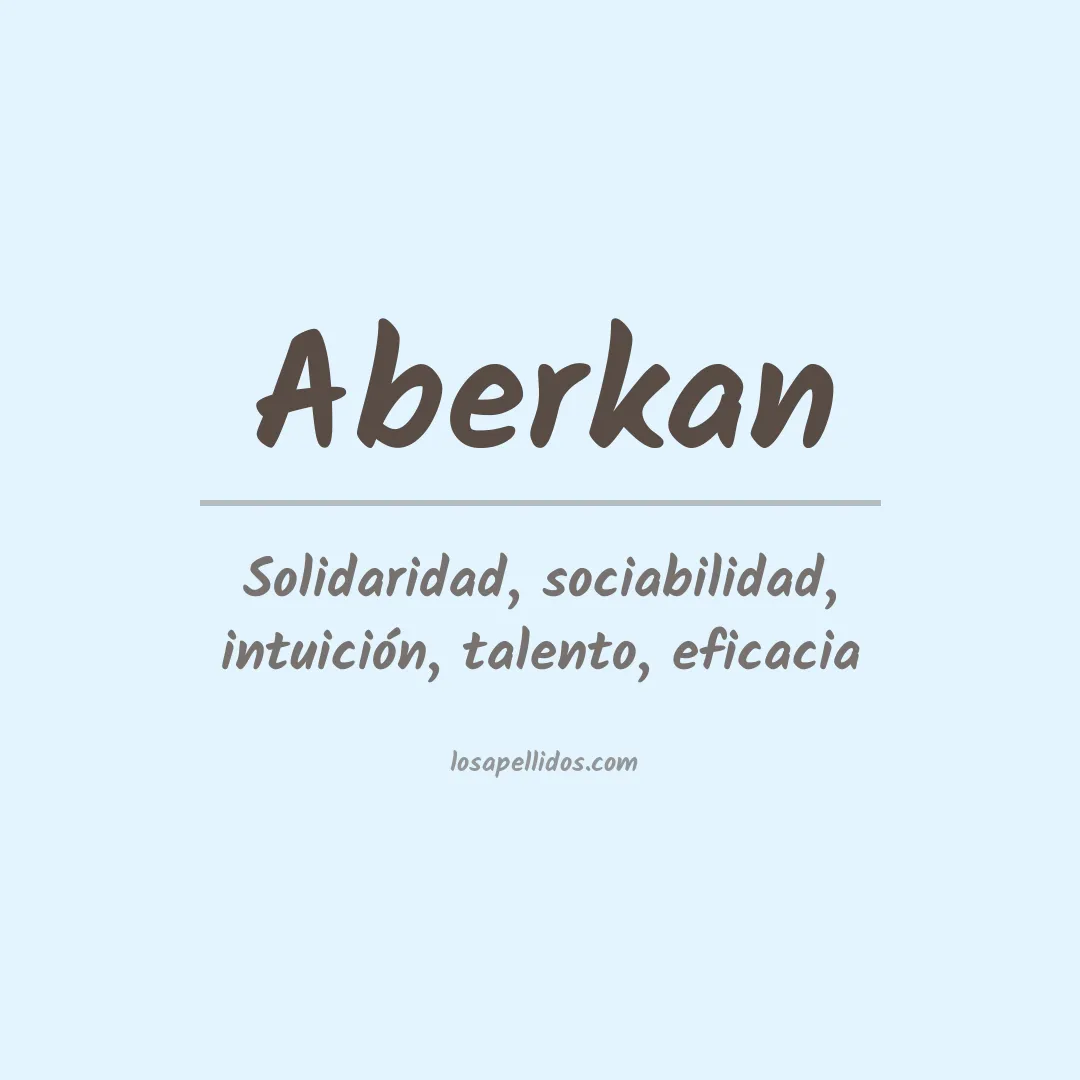 Apellido Aberkan