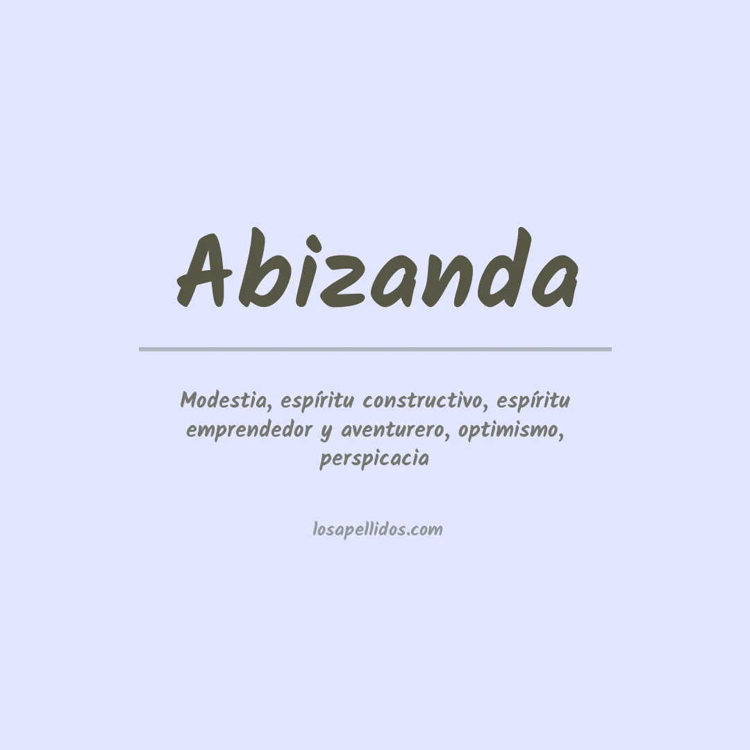 Apellido Abizanda
