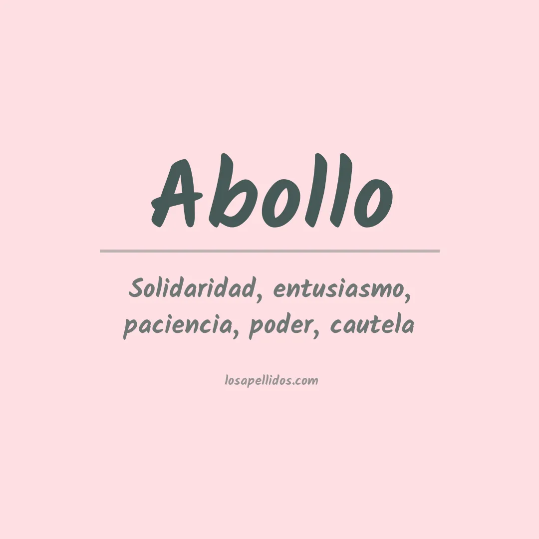 Apellido Abollo