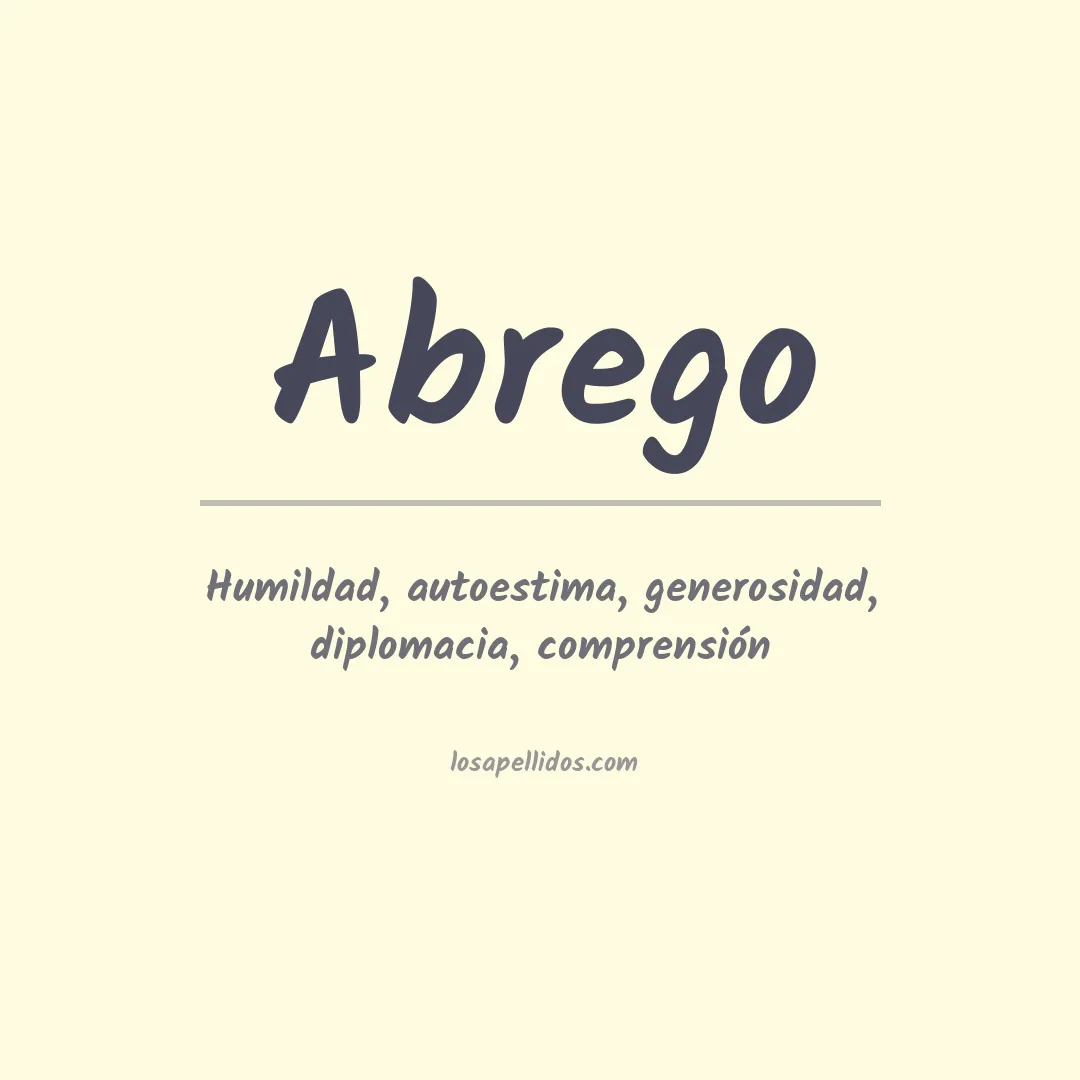Apellido Ábrego