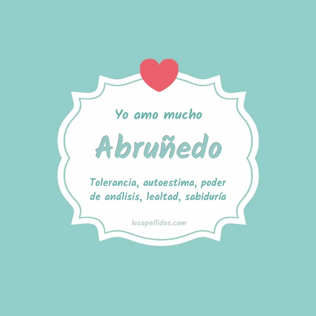 Yo amo mucho Abruñedo