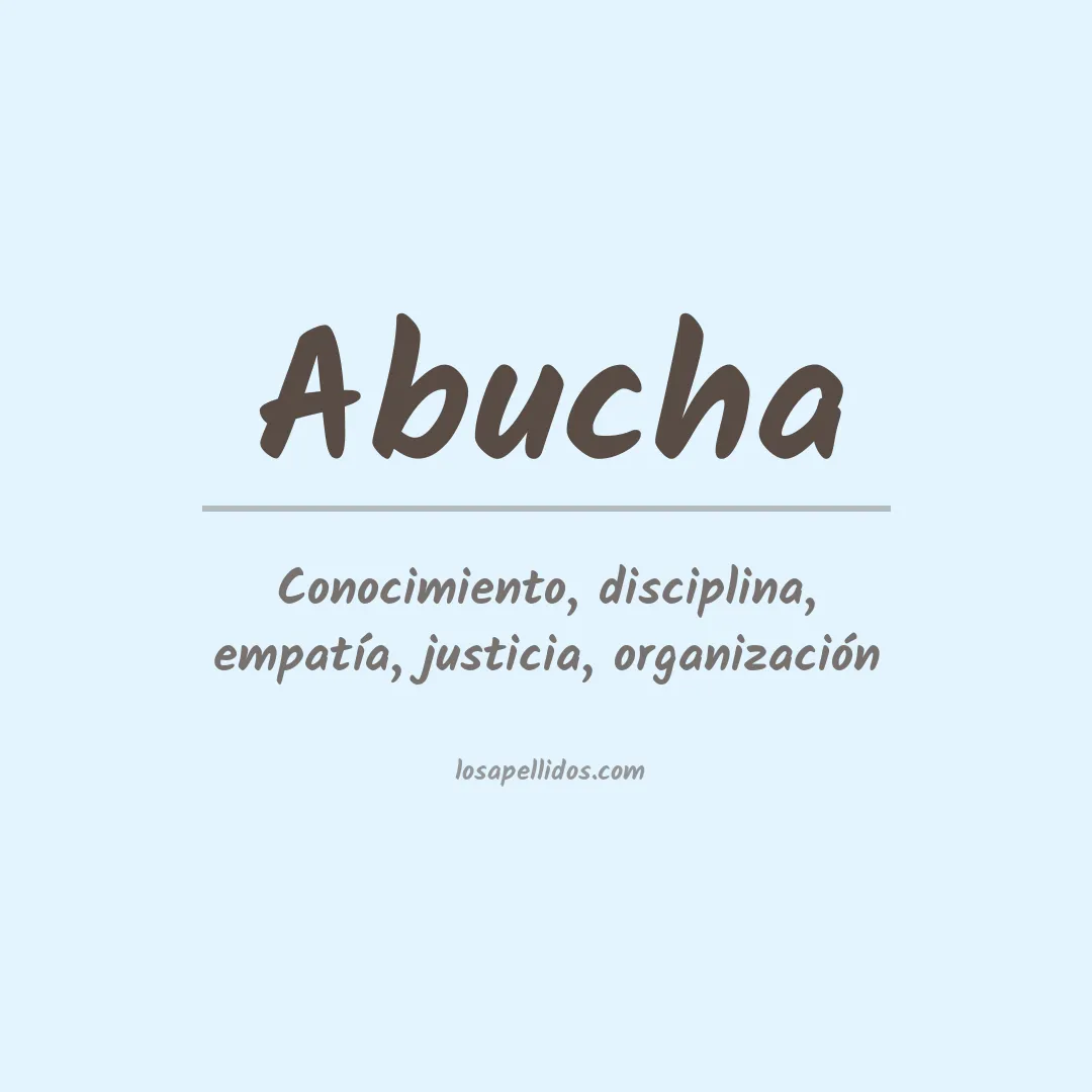 Apellido Abucha