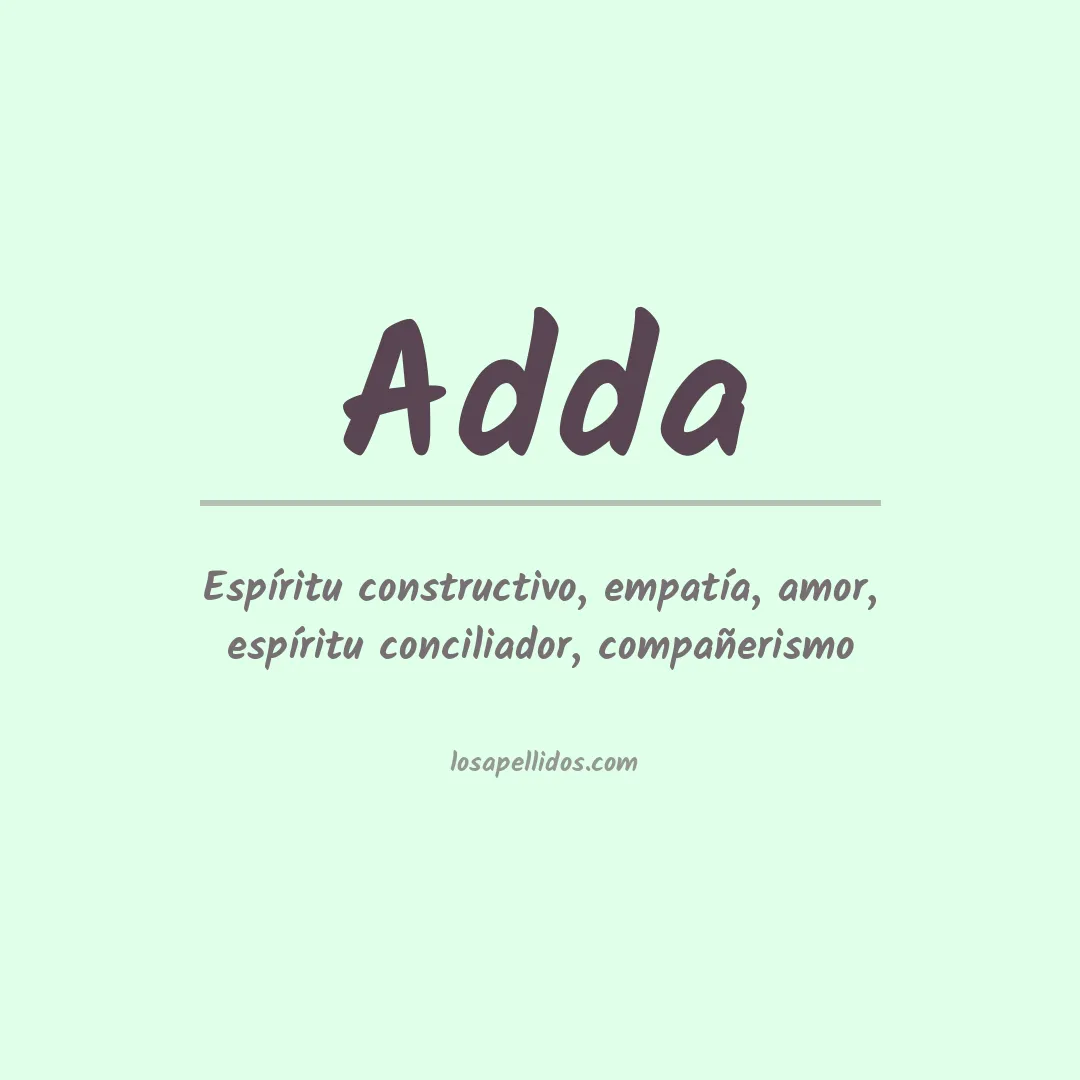 Apellido Adda