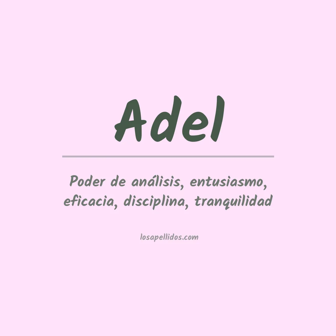 Apellido Adel