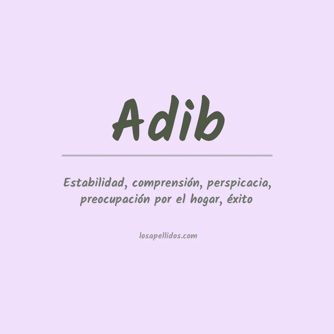 Apellido Adib