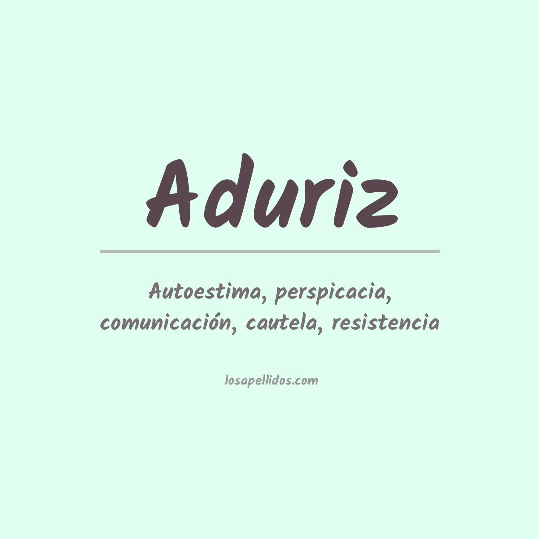 Apellido Aduriz