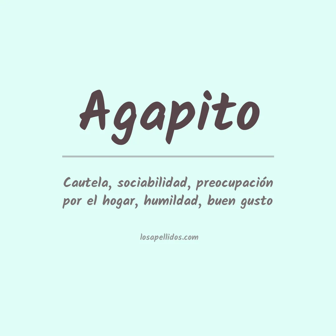 Apellido Agapito
