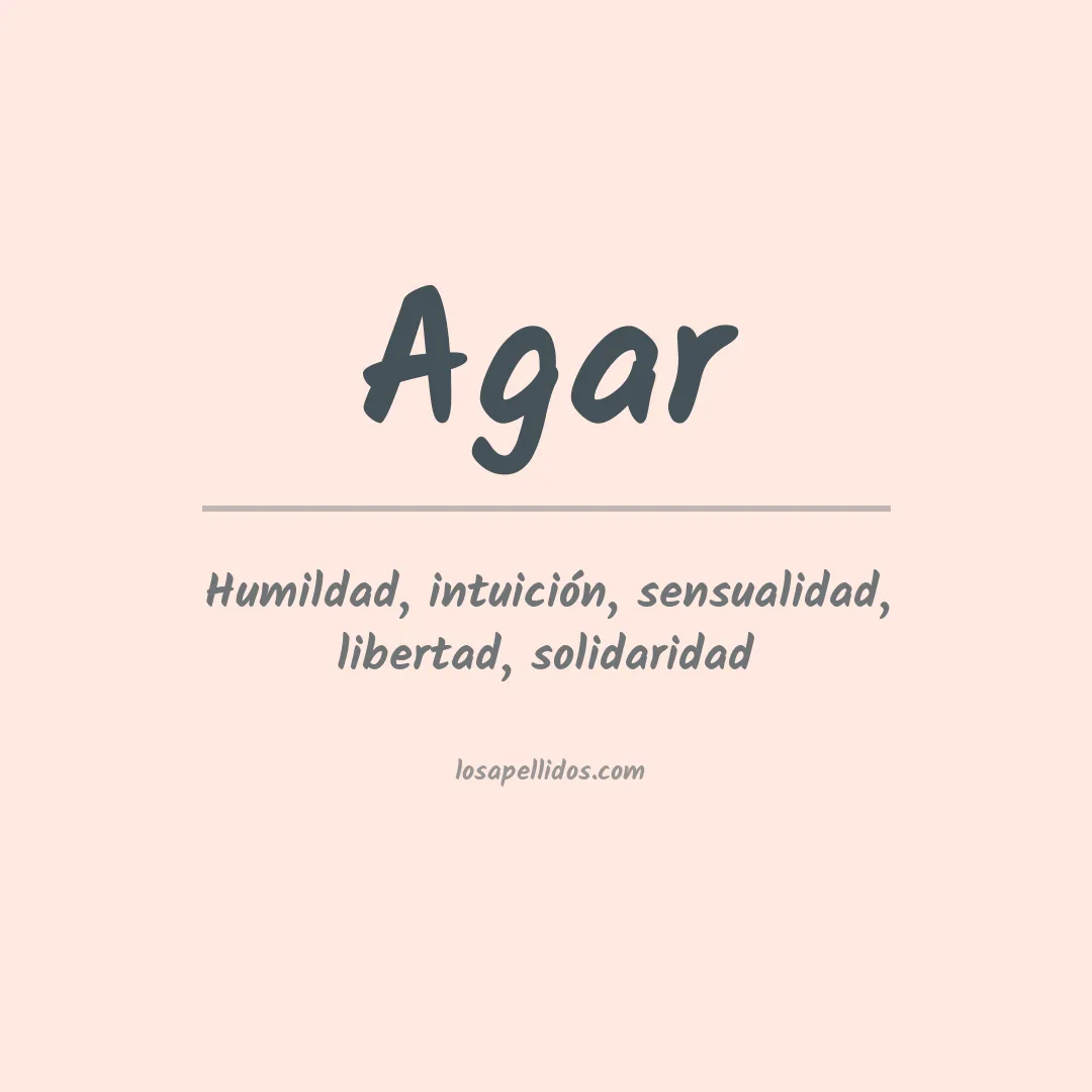 Apellido Agar