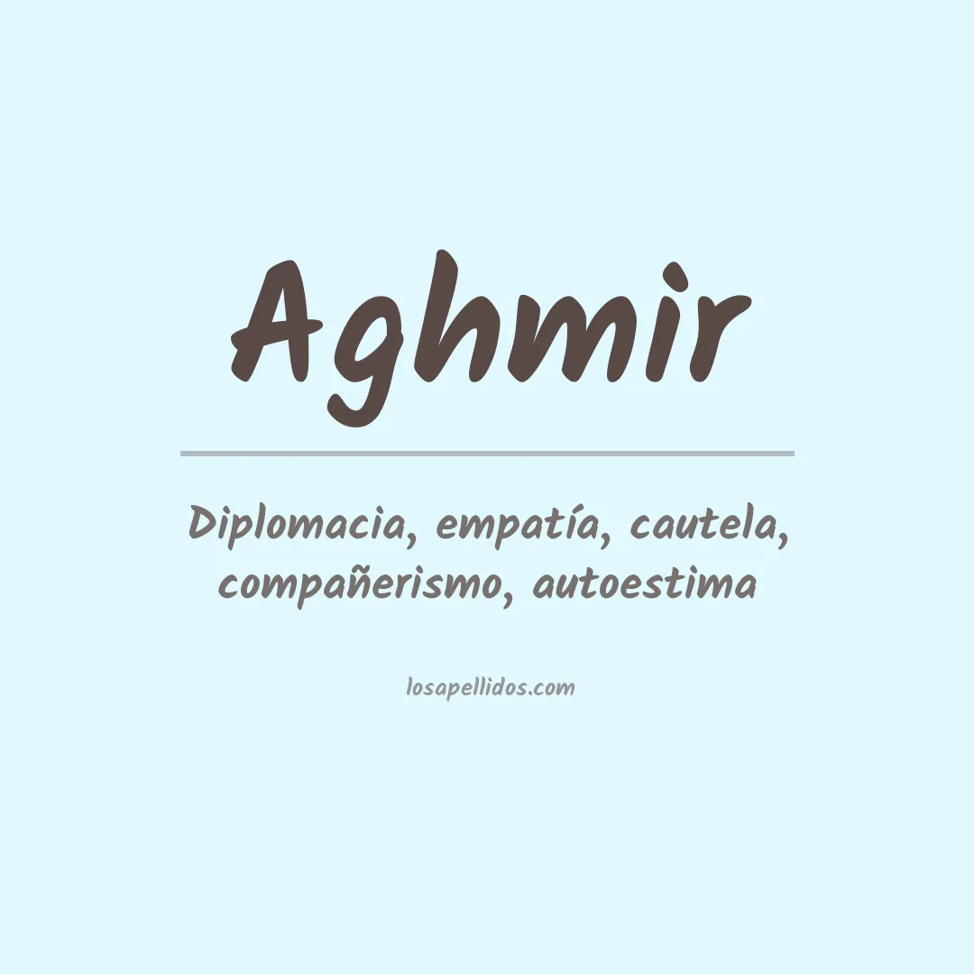 Apellido Aghmir