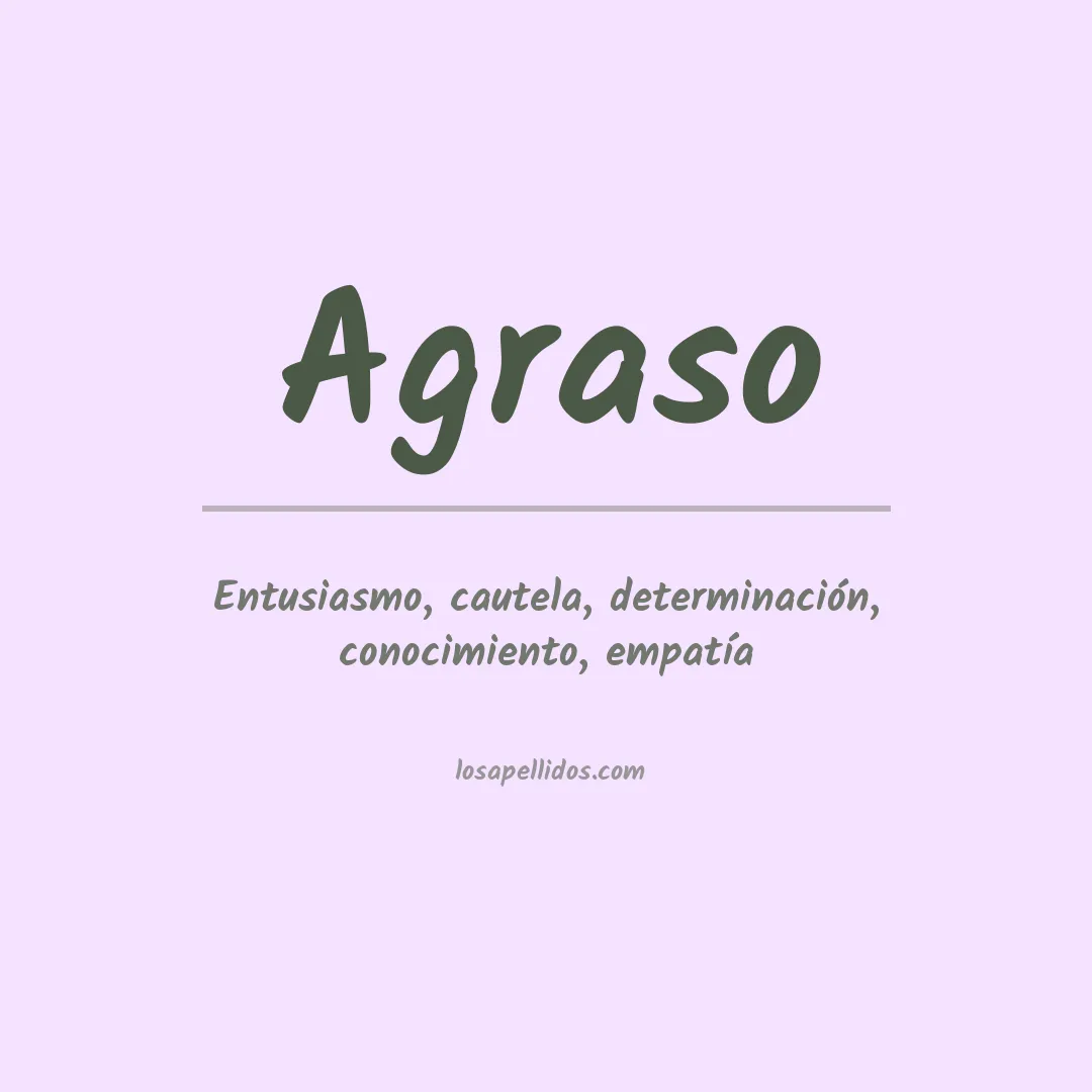 Apellido Agraso
