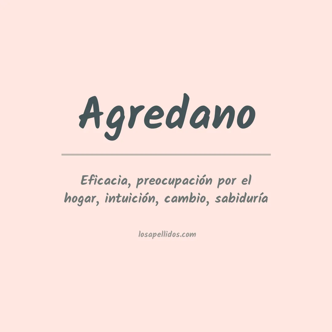 Apellido Agredano