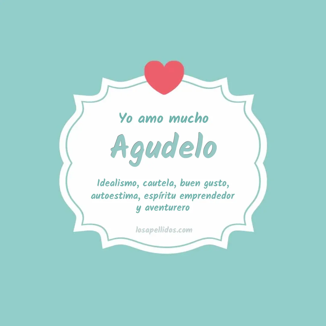 Yo amo mucho Agudelo