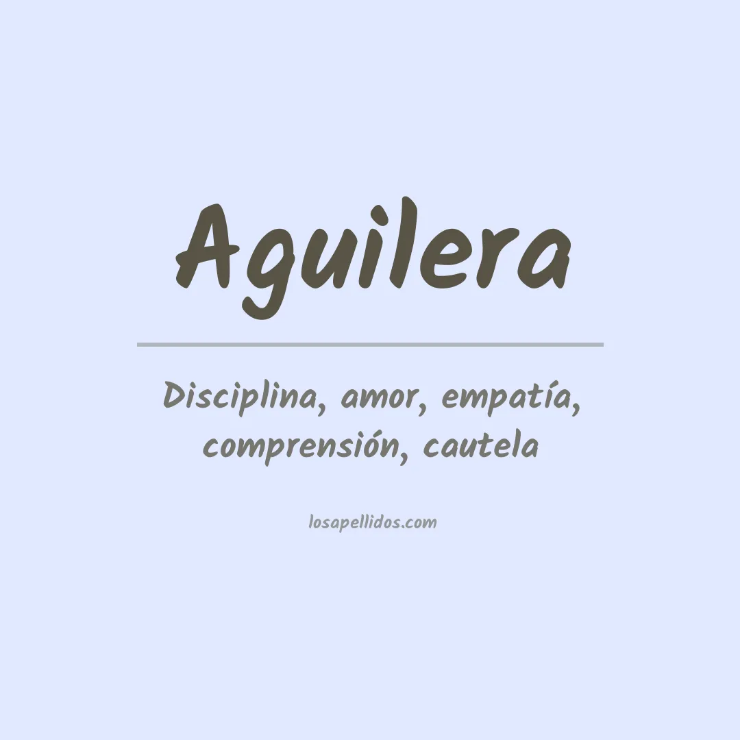 Apellido Aguilera