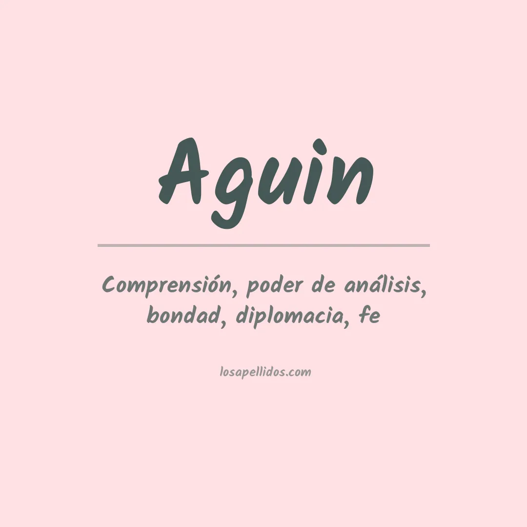 Apellido Aguin
