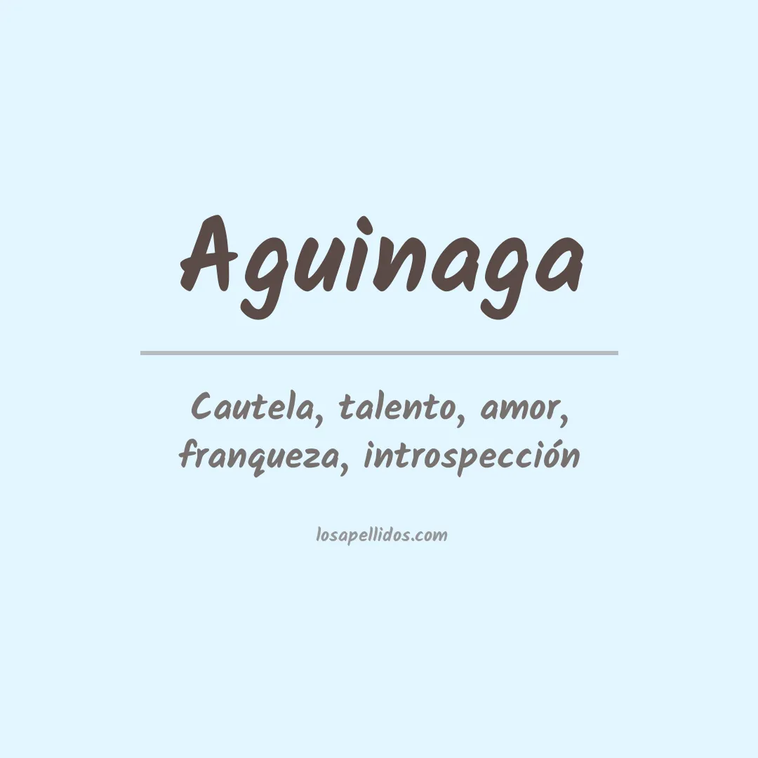 Apellido Aguinaga