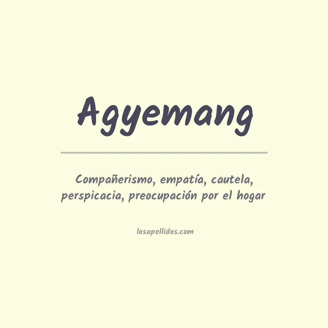 Apellido Agyemang