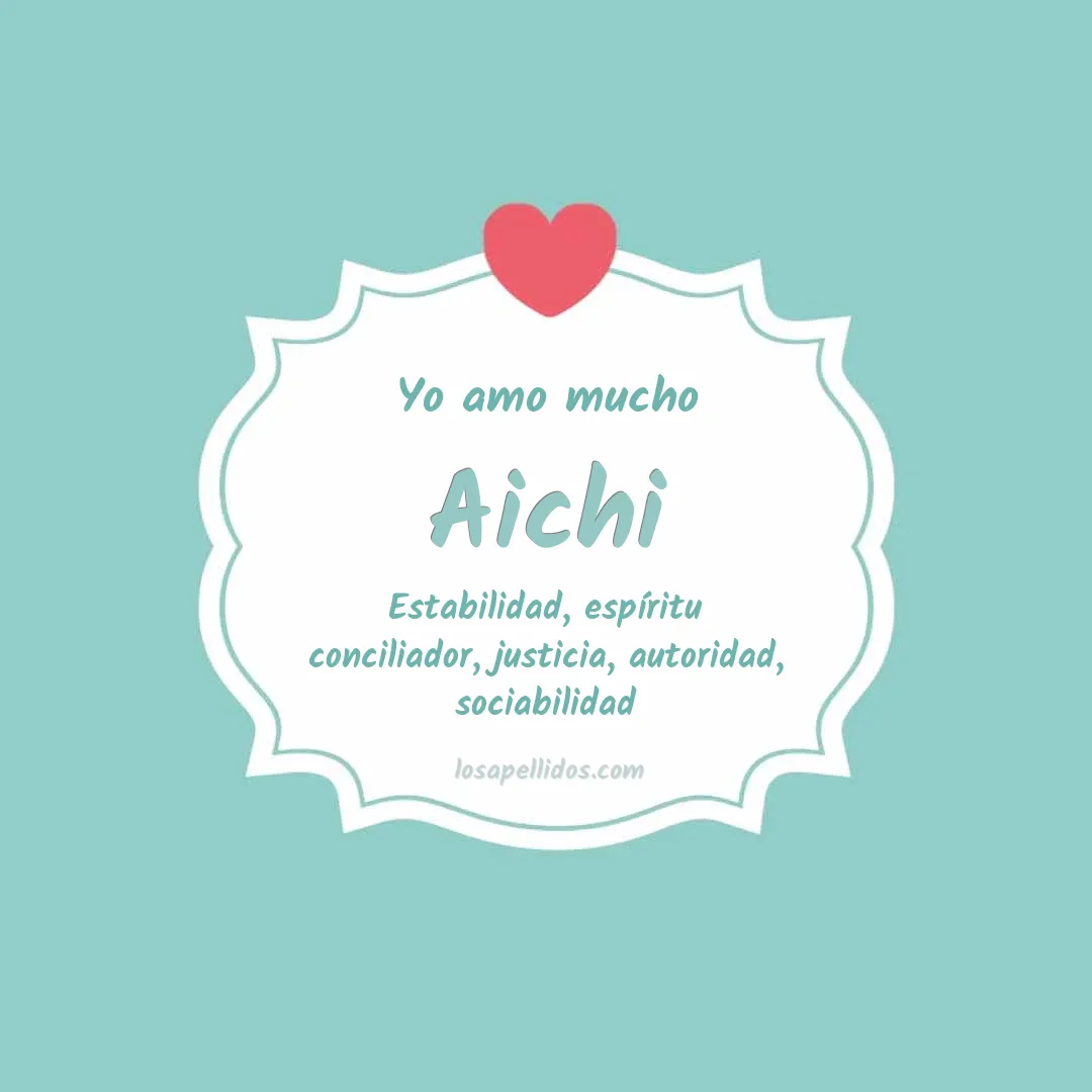 Yo amo mucho Aichi