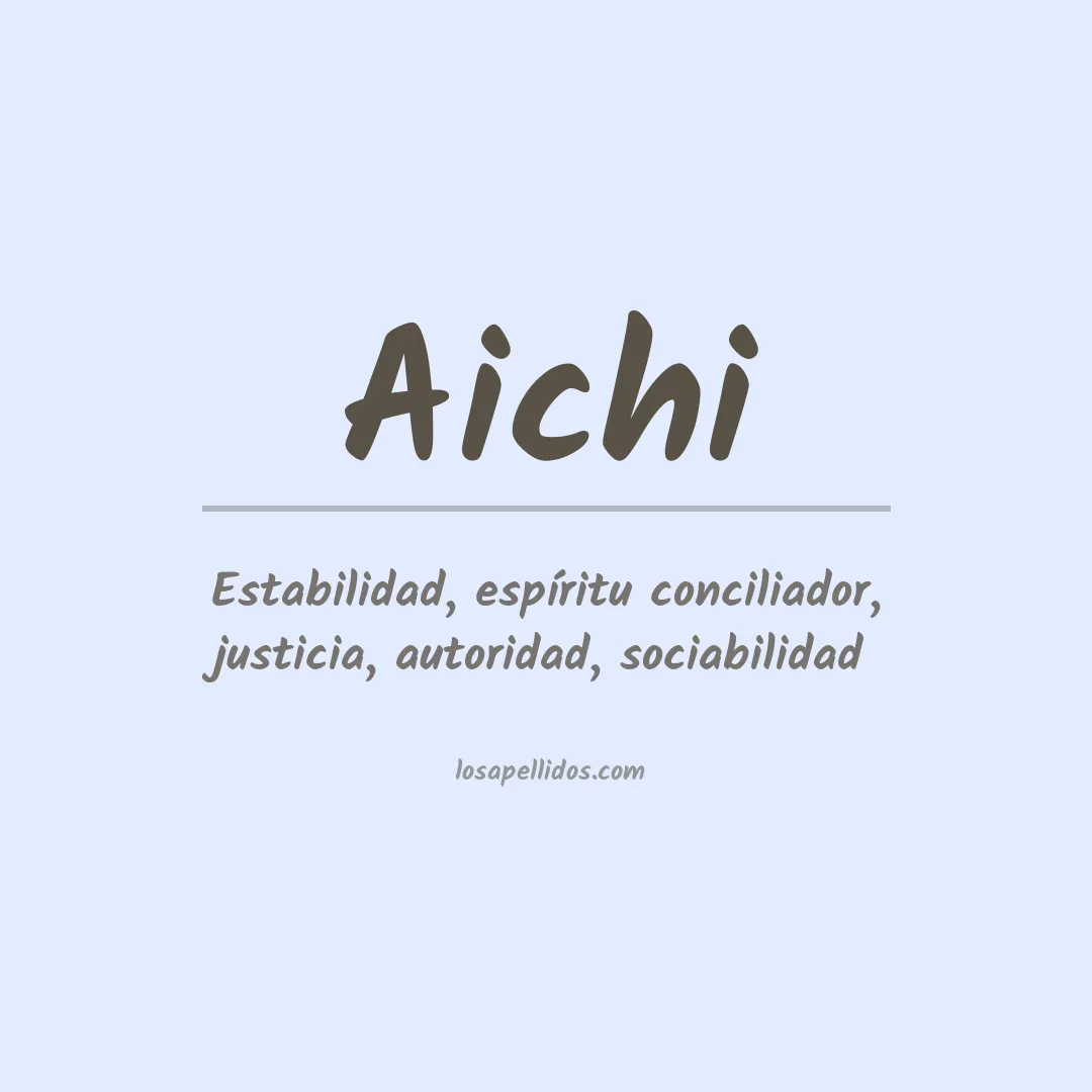 Apellido Aichi