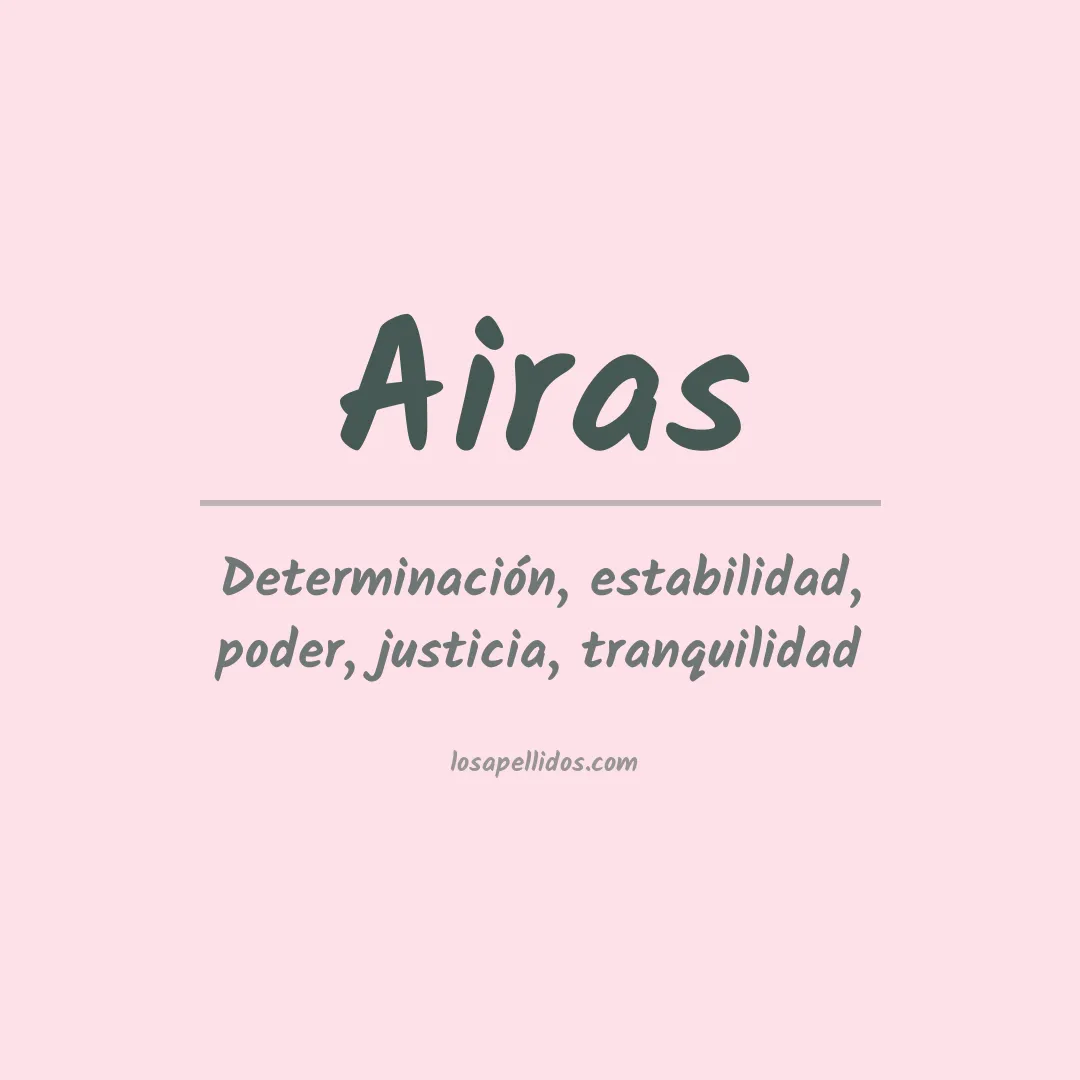 Apellido Airas
