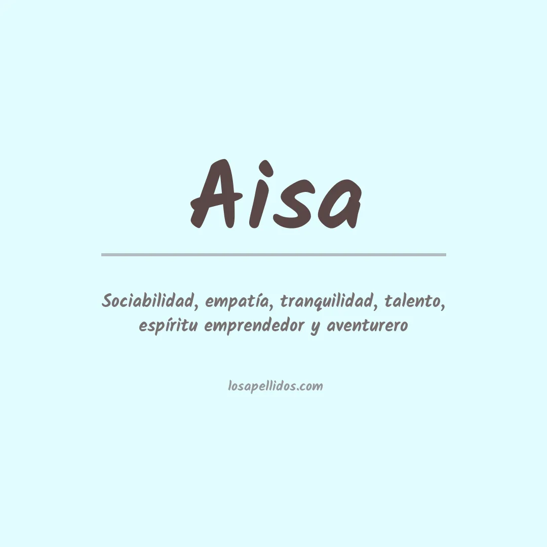 Apellido Aisa