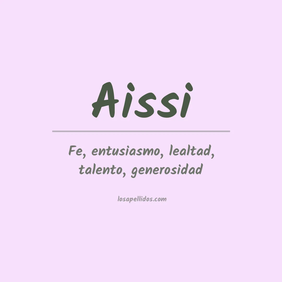Apellido Aissi