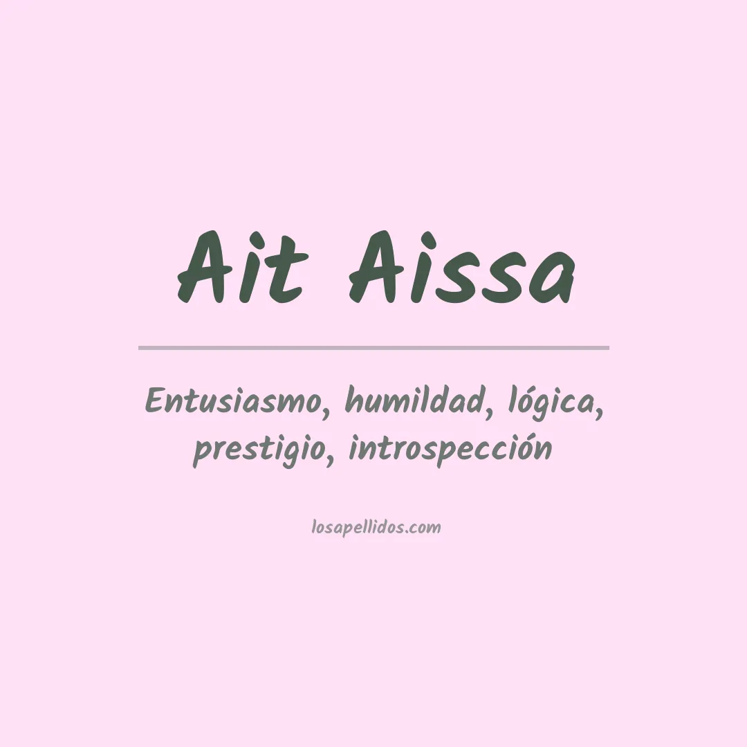 Apellido Ait aissa