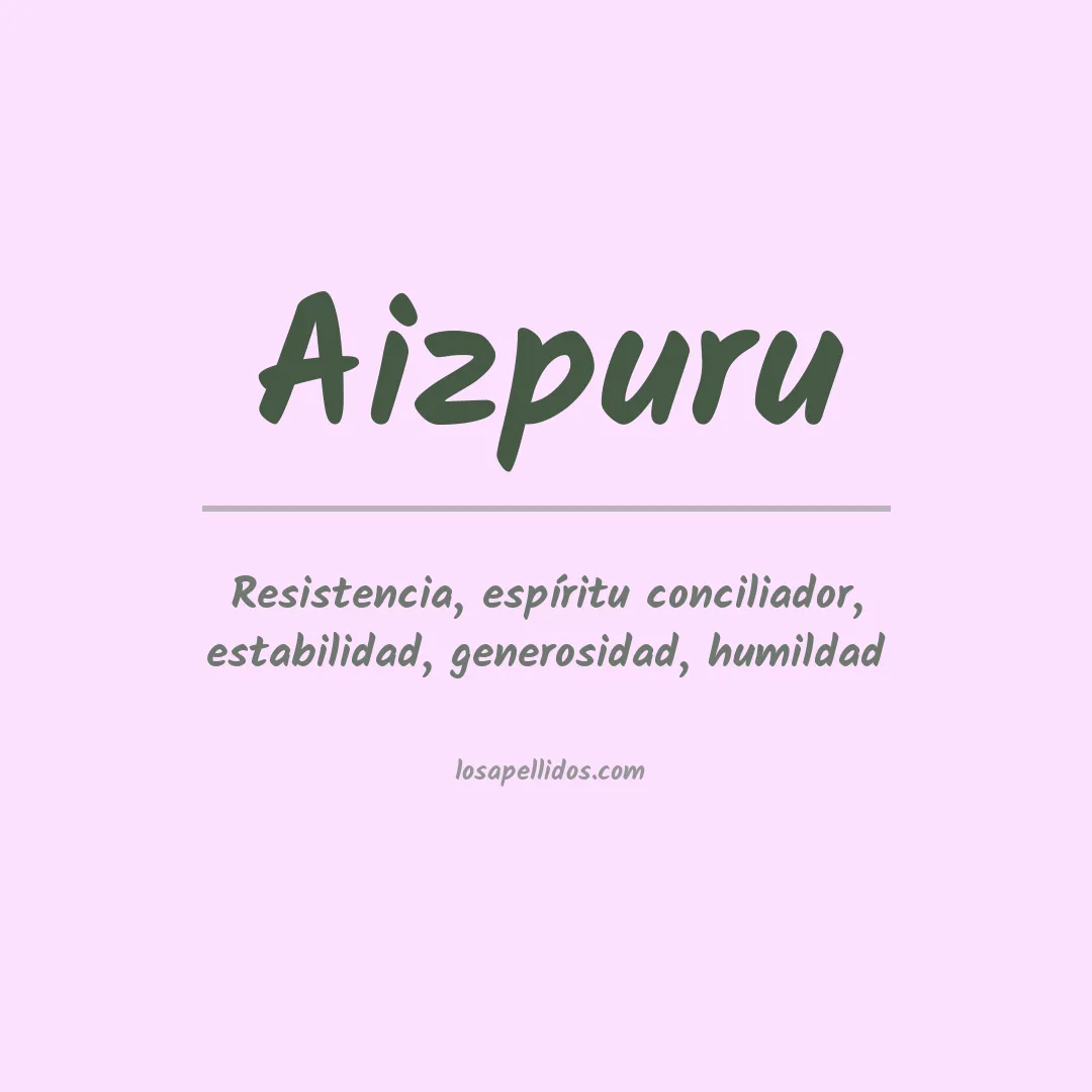 Apellido Aizpuru