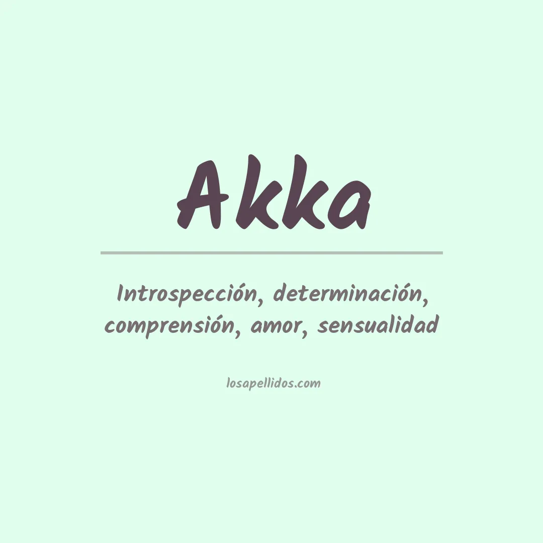 Apellido Akka