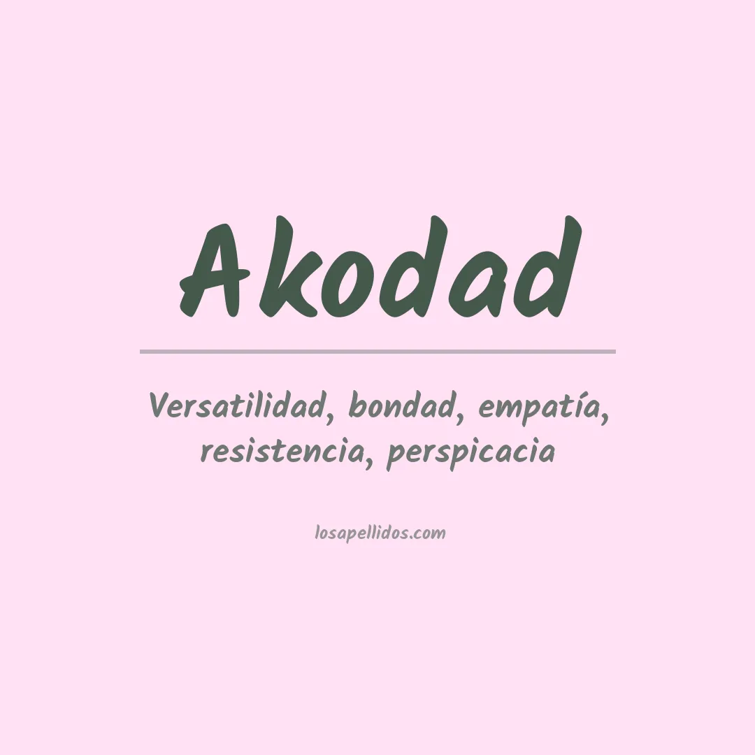 Apellido Akodad