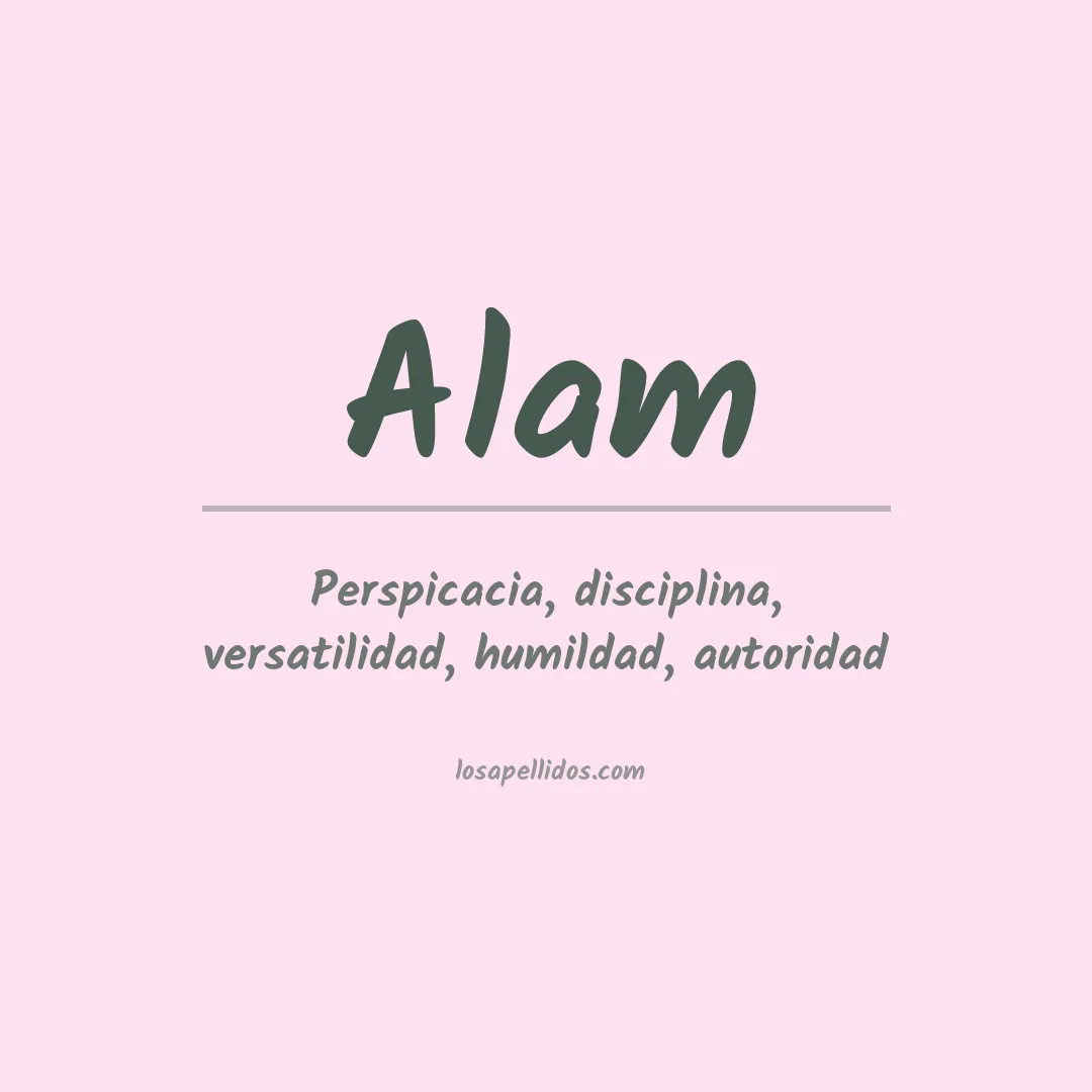 Apellido Alam