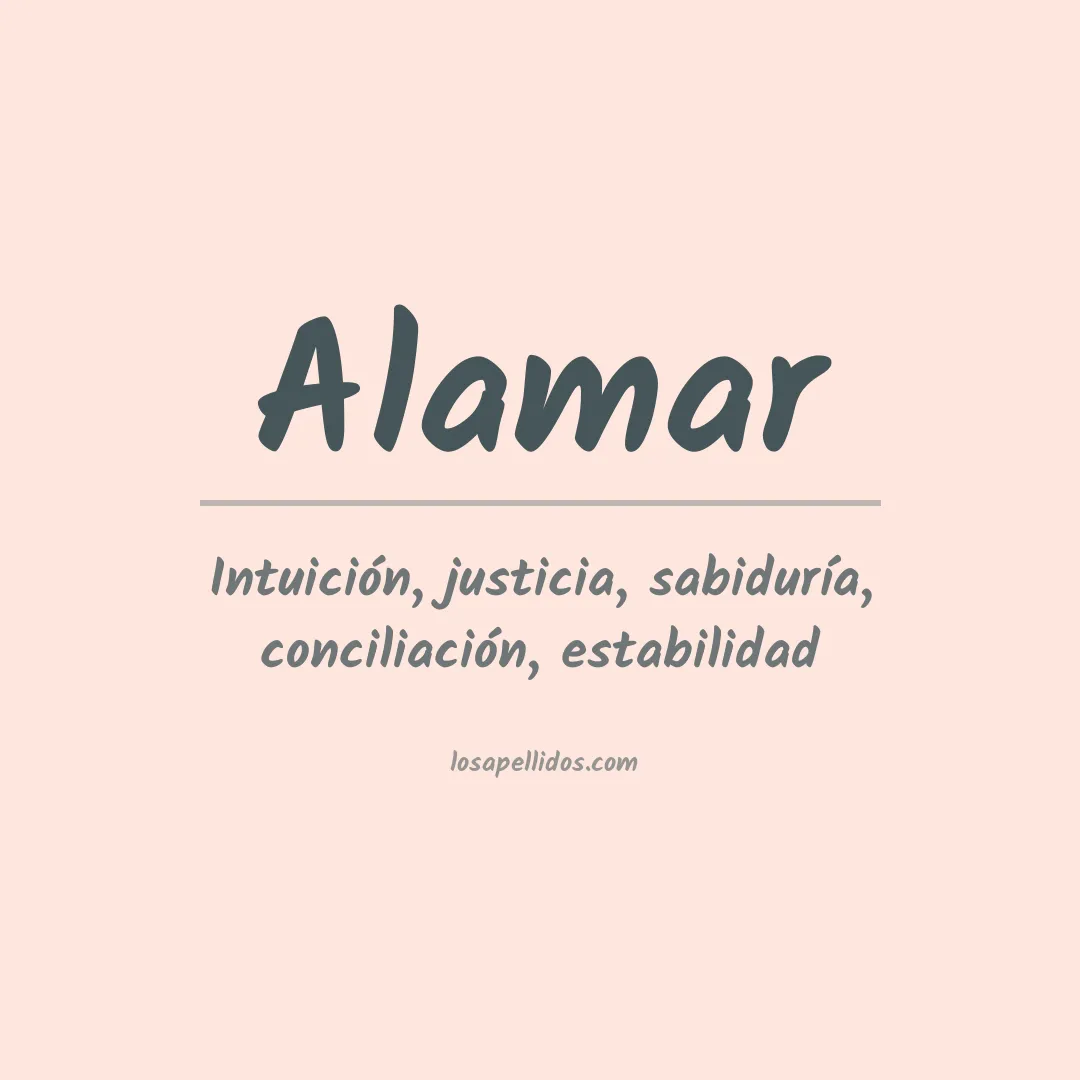 Apellido Alamar