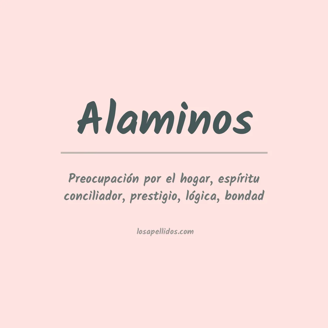 Apellido Alaminos