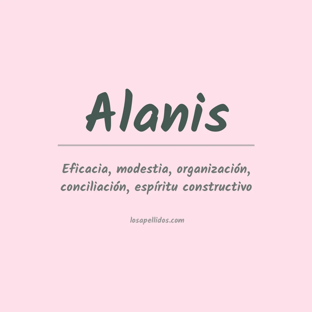 Apellido Alanís