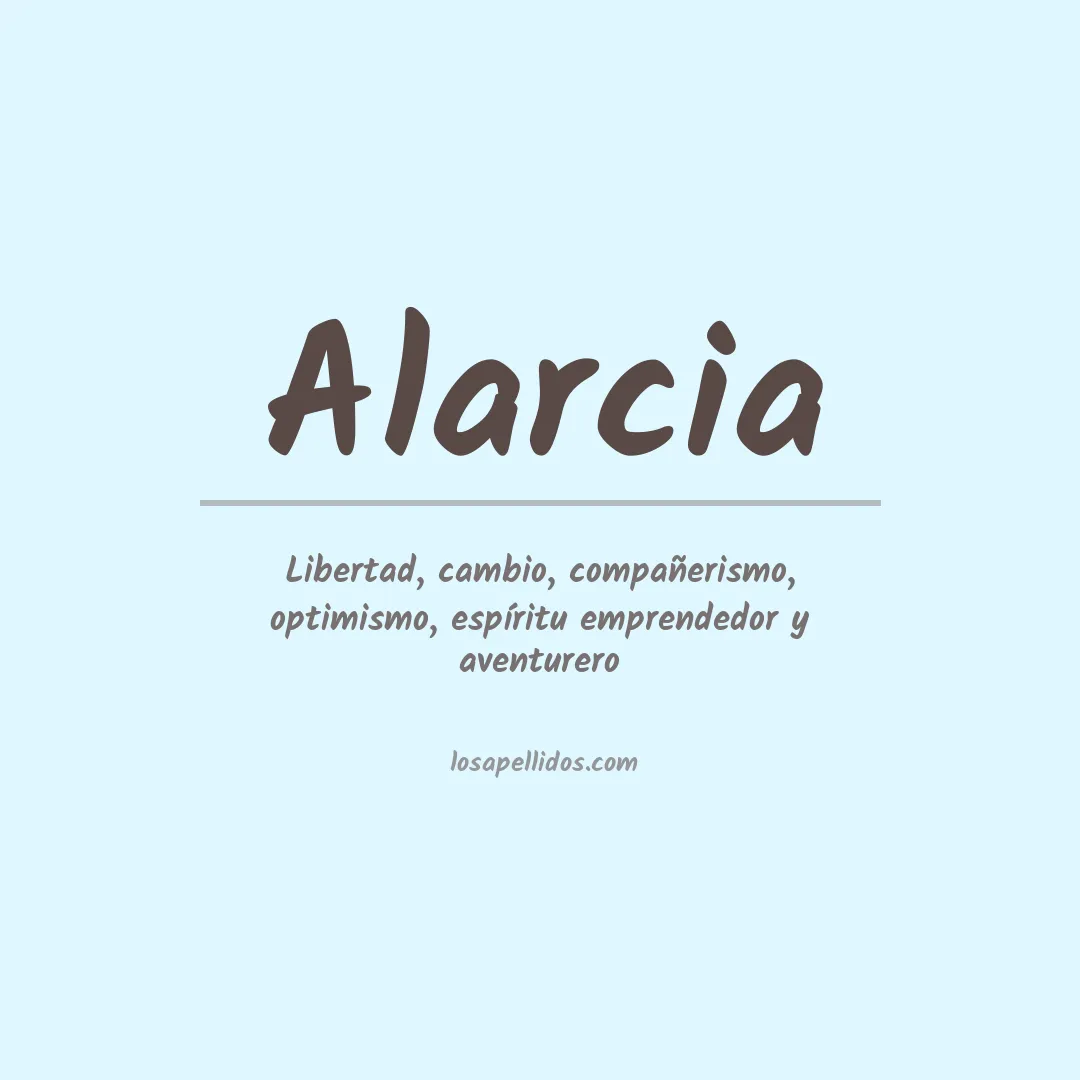 Apellido Alarcia