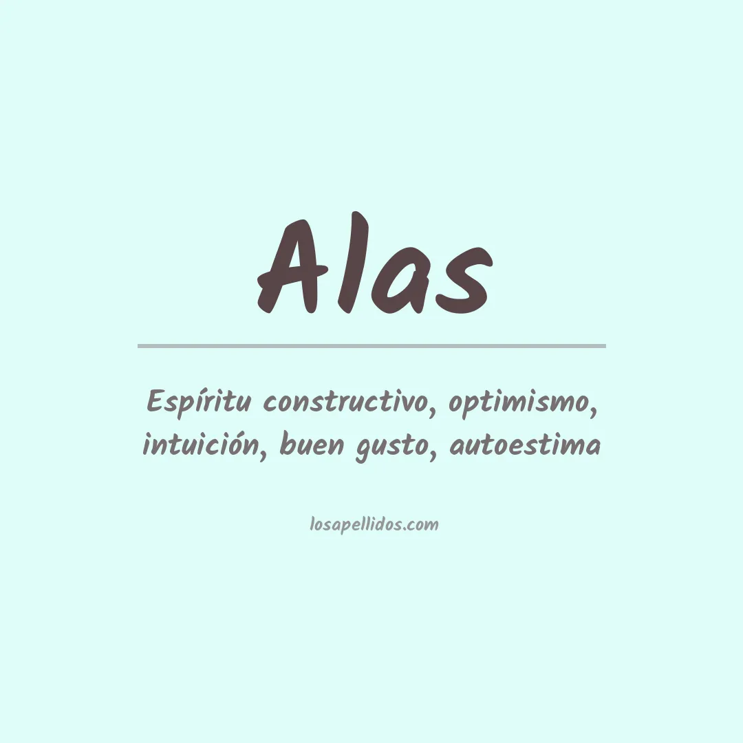 Apellido Alas